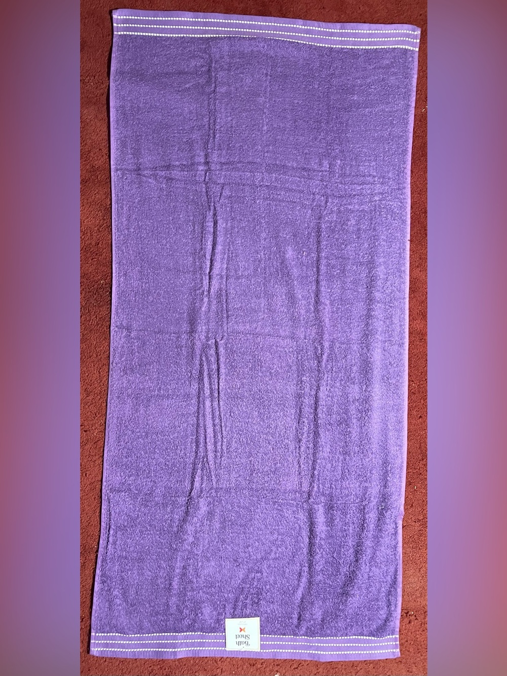 Lavender Purple Beach/Bath Towel
